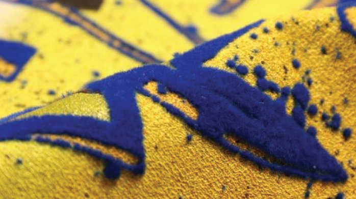 Exploring Flock Printing in Textiles