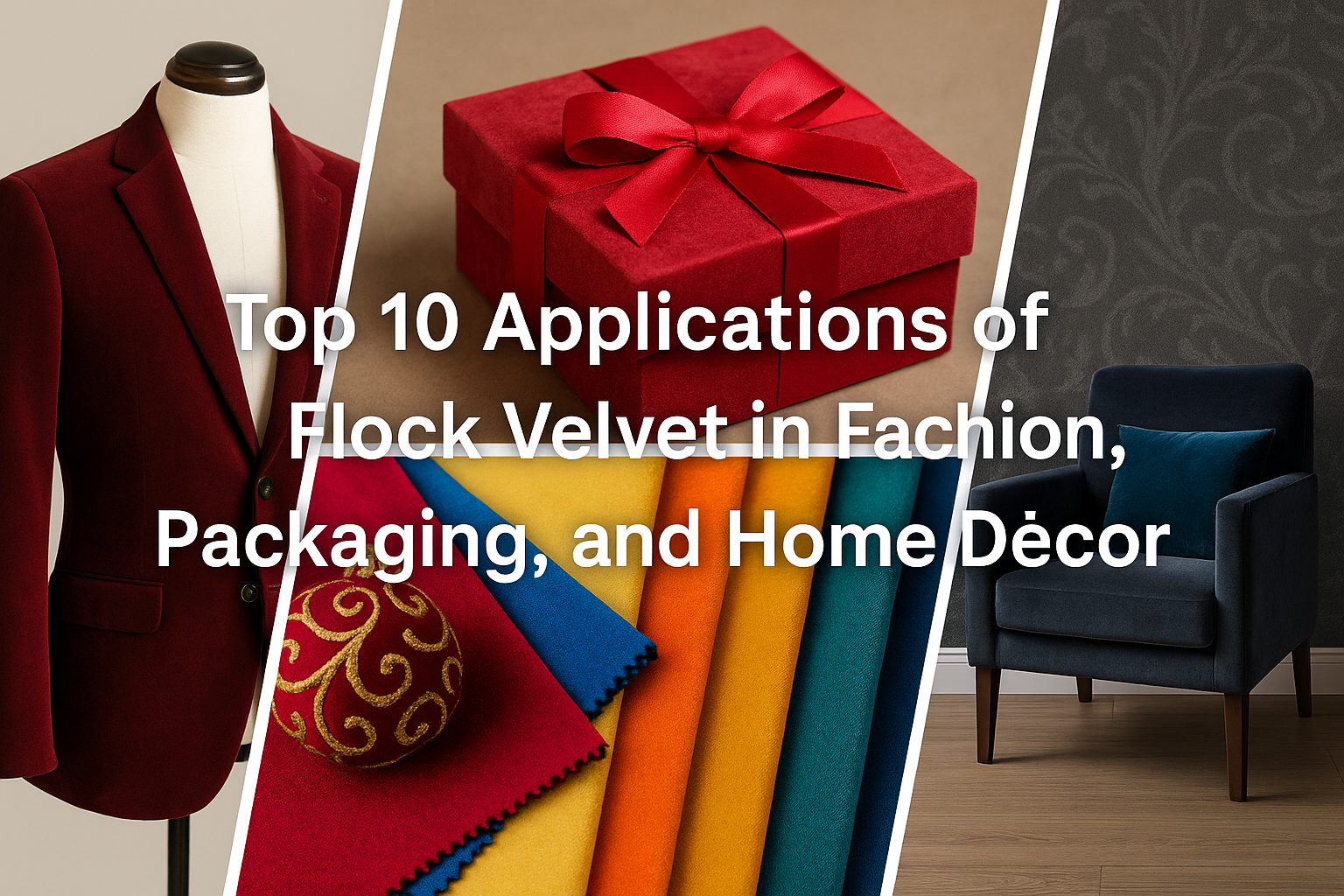 Top 10 Applications of Flock Velvet