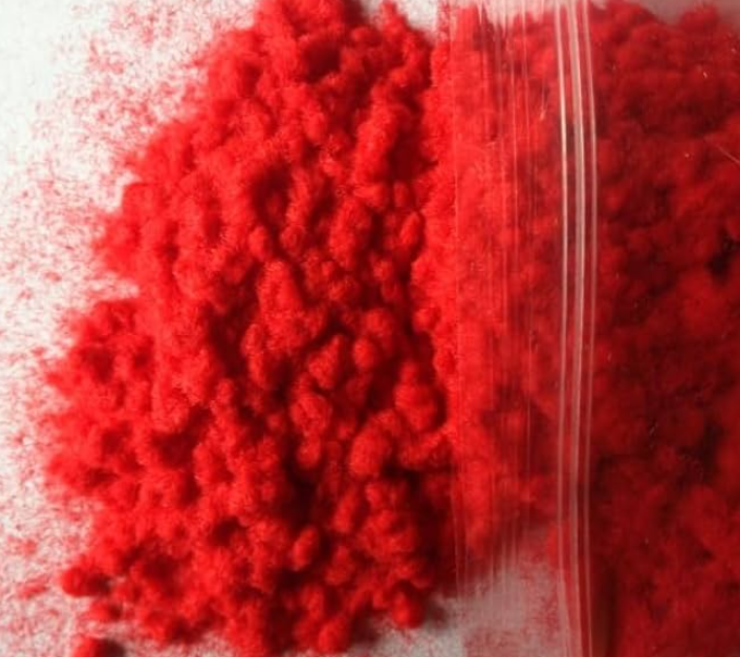 Flocking Material in Texture Formation