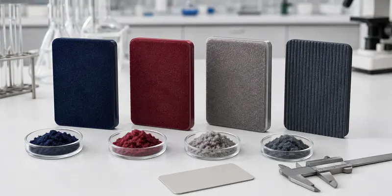 Flocking powder specifications compared by material, fiber length, fineness, color and surface finish Flocking powder specifications compared by material, fiber length, fineness, color and surface finish