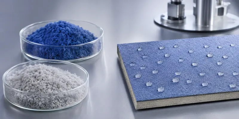 Polyester flock samples and moisture-resistant flocked surface testing Polyester flock samples and moisture-resistant flocked surface testing