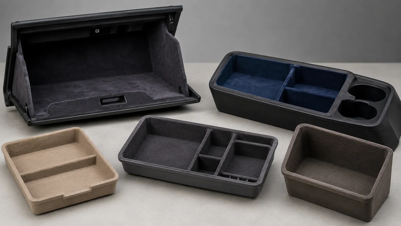  Glove Boxes & Storage Compartments