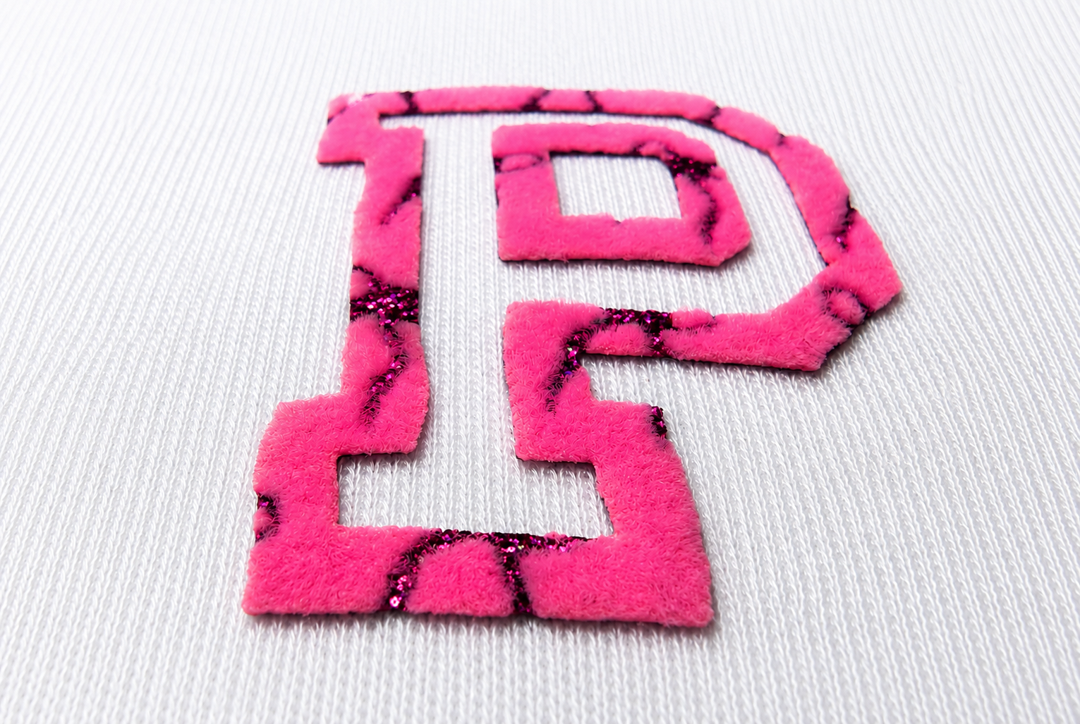 Glitter Flock Heat Transfer