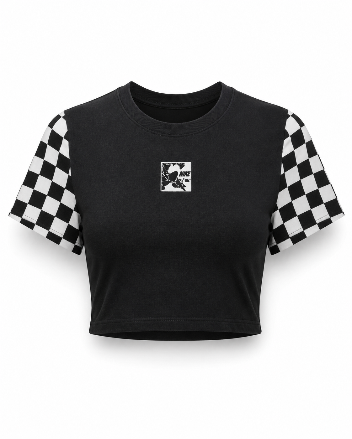 Flocked sweatshirt