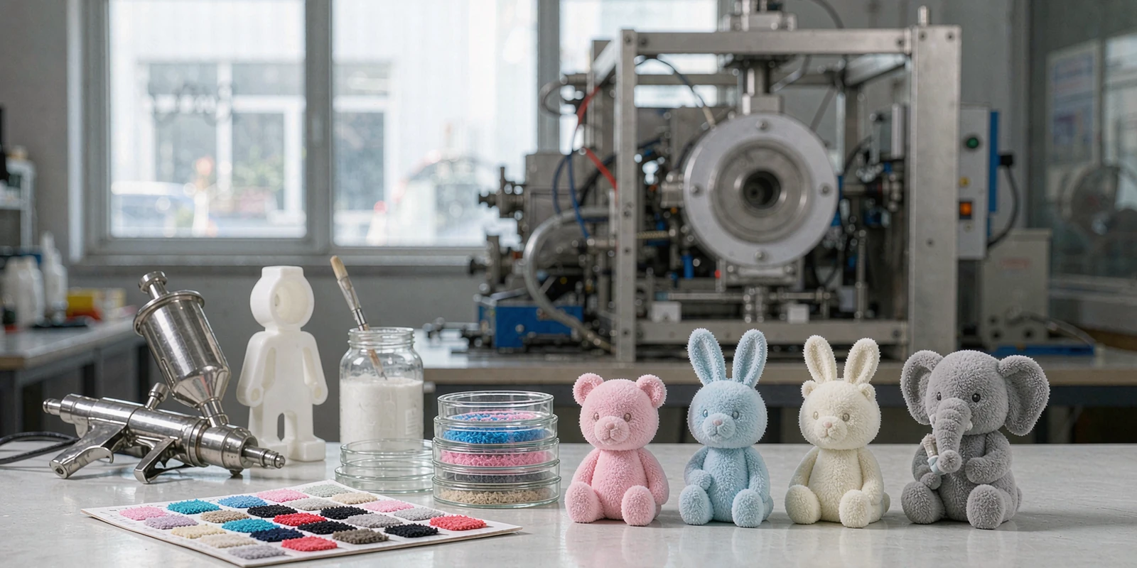 How to Use Flocking Powder on Toy Figurines?
